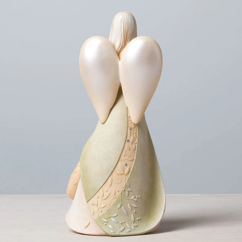 16 سنتيمتر الملاك زخرفة المنزل غرفة نوم غرفة المعيشة دراسة الشرفة الجدول الديكور هووسورمينغ هدايا العيد