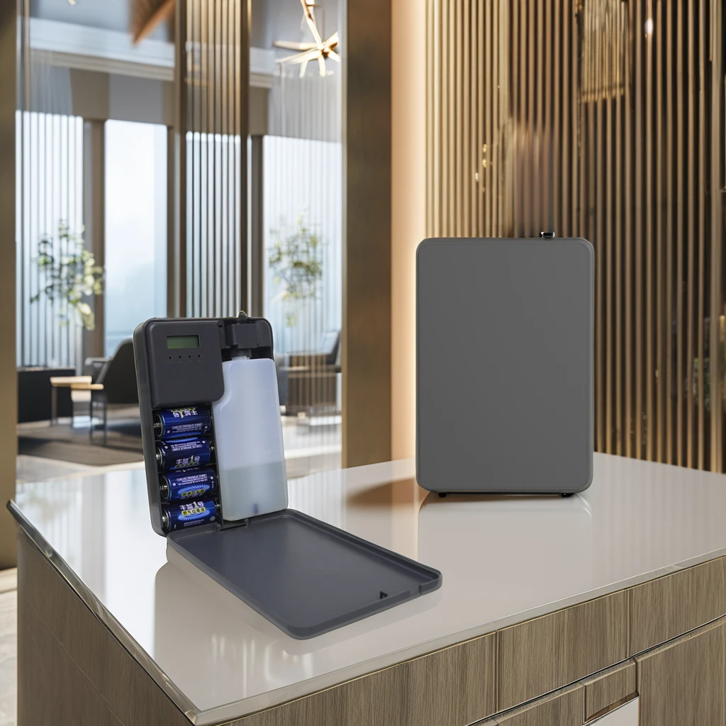 

Portable Powerful Type C Plug Battery Operated Aroma Diffuser Smart Scent Aroma Diffuser For Bathroom Corridor LIft
