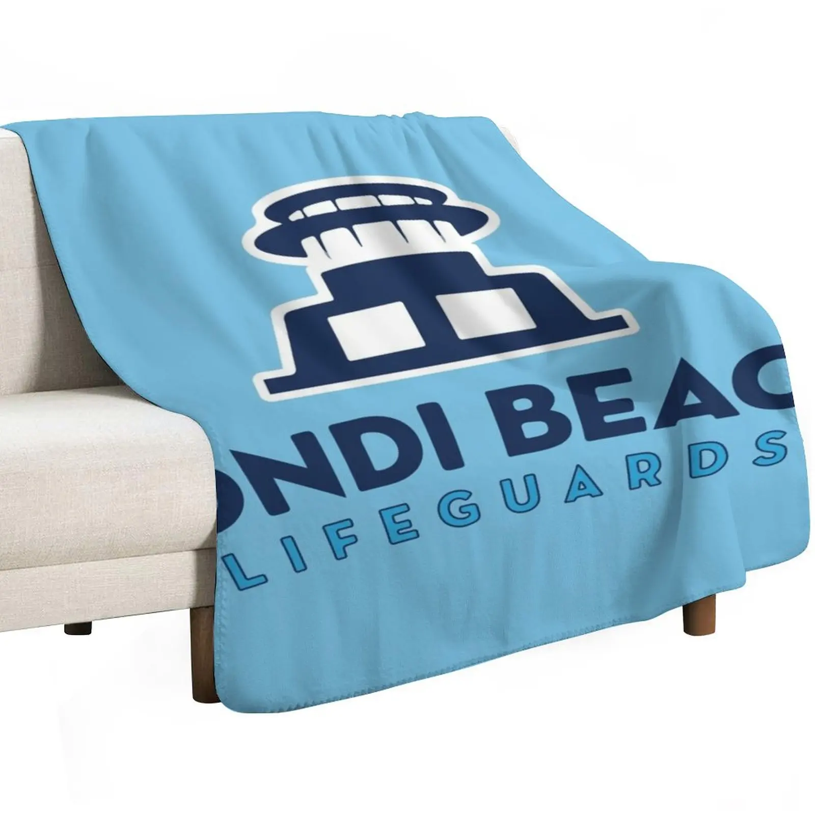 Bondi Rescue Blue Throw Blanket Quilt Heavy for winter blankets ands Kid'S Soft Big Blankets