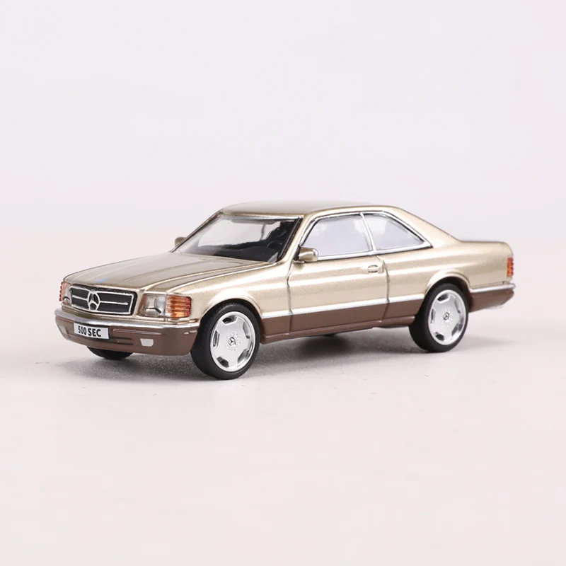 DCT 1:64 Mercedes 500SEC Simulation Alloy Car Model Toys Gift Collection