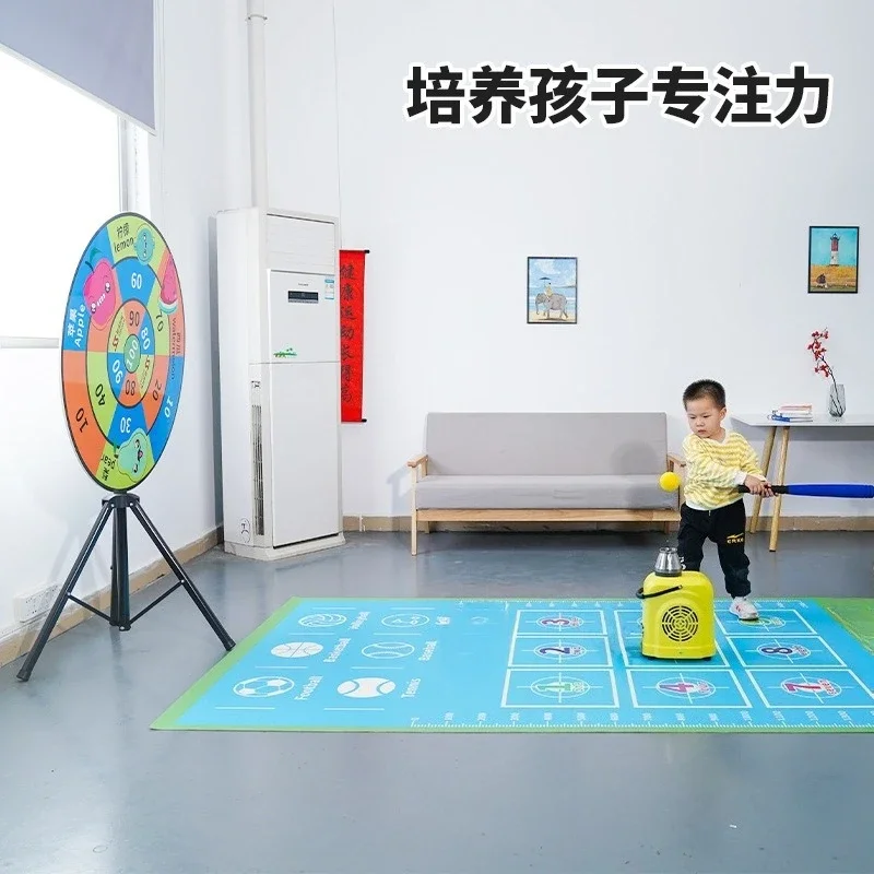 Children's single intelligent net baseball trainer, practitioner, sparring partner, tennis ball blowing machine TA210