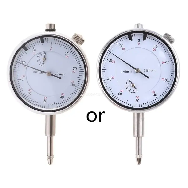 0-5mm/0.01mm Dial Bore Gauge Hole Diameter Measuring Gauge Inside Diameter Scale Cylinder Meter Dial