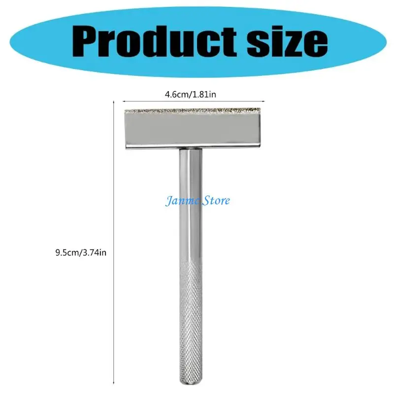 LX0C Sanding Disc Straightener Metal Sanding Disc Stone Dresser Sanding Disc Dresser Metal Stone Dresser Hand Tool