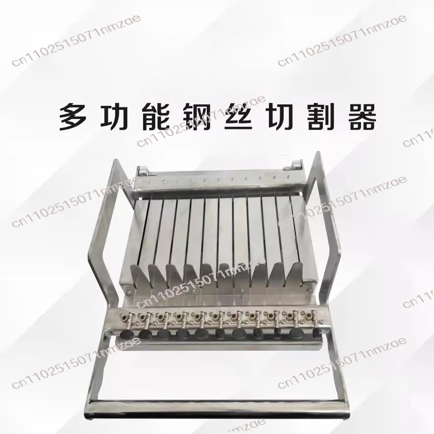 Máquina cortadora de dulces blandos para pastel de chocolate, pastel de queso, máquina cortadora de barras de jabón. Cortador de guitarra de Chocolate Manual comercial