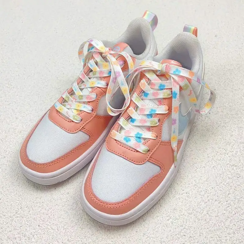 الطباعة أربطة أحذية لطيف القطط الجراء أحذية رياضية أربطة الحذاء الرجال النساء عالية الجودة قماش غير رسمي الأبيض حذاء مسطح الأربطة سلاسل