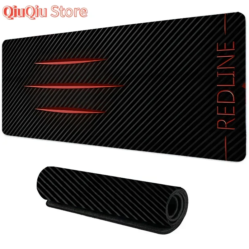 

Claw marks red simple mouse pad oversized office computer desk mat floor mat Creative keyboard pad thick-non-slip 500x1000x3mm
