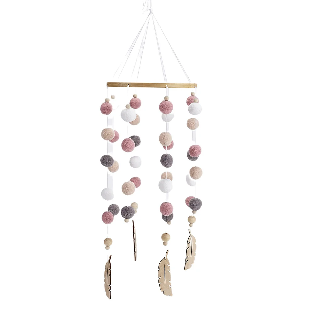 Kids Room Decoration Children's Hairball Pendant Bedroom Ornaments Hanging Wall