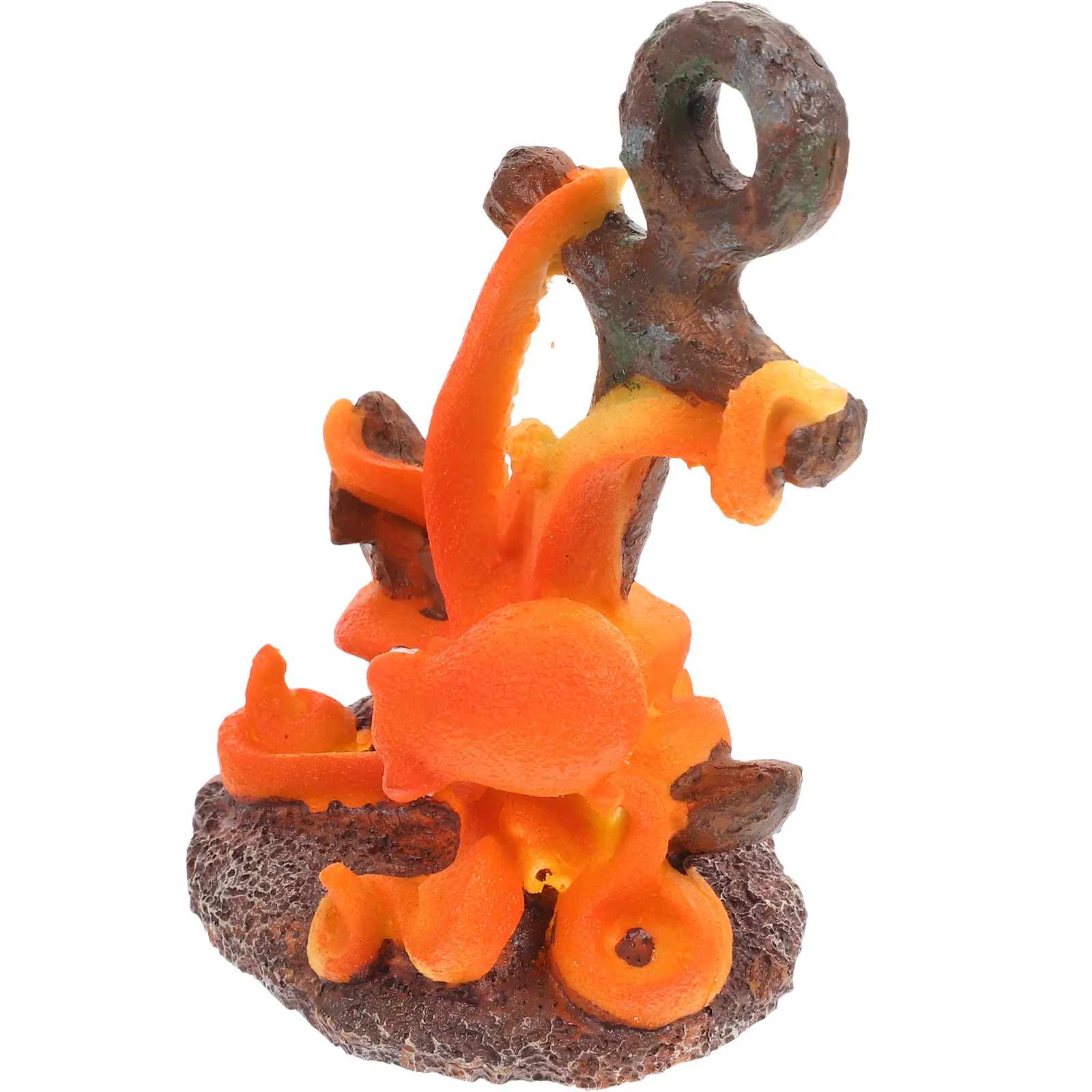 

Премиальная декоративная фигурка осьминога из смолы: реалистичная форма, яркие цвета, для рабочего стола, шкафа, аквариума, домашнего офиса, в морской тематике