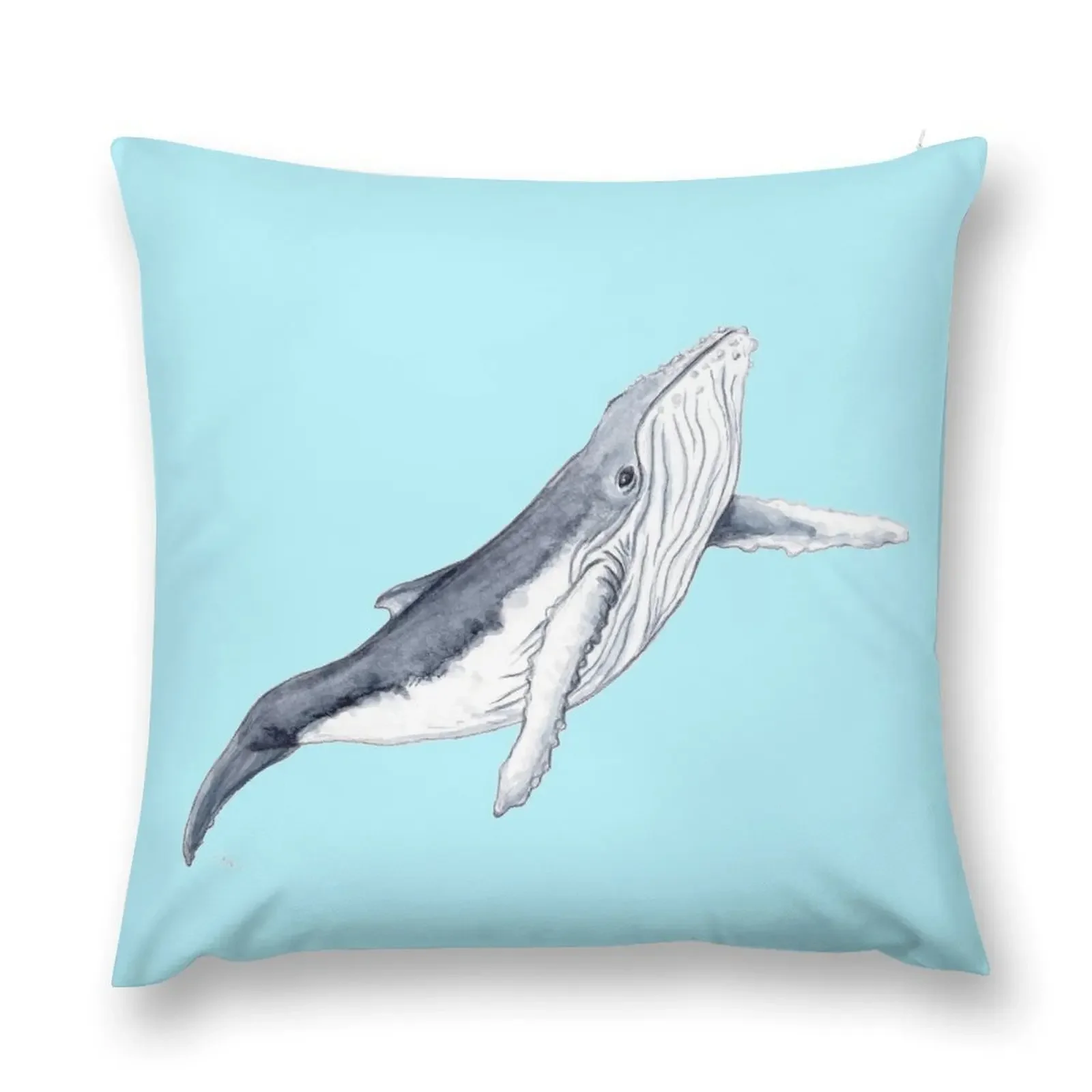 

Humpback whale baby Throw Pillow Christmas Pillow Cases christmas decorations for home 2025 pillow