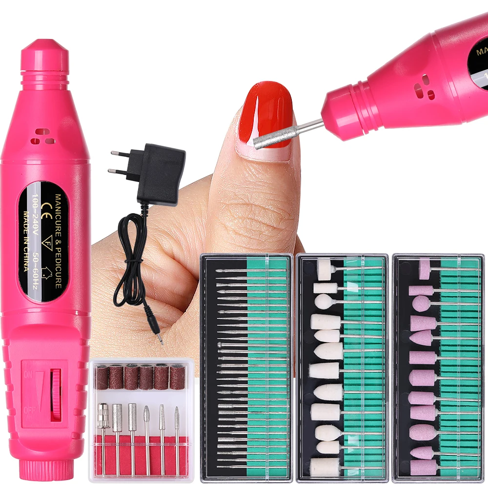 Electric Nail Sander Nail Drill Machine Mill For Manicure Driller Professional Nail Art Sanding File Pen Tools Nail tools