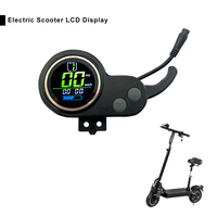 Universal 36/42/52/60V Electric Scooter Meter LCD Display Record Waterproof Speed Time Power Display For LAOTIE/LANGFEIT