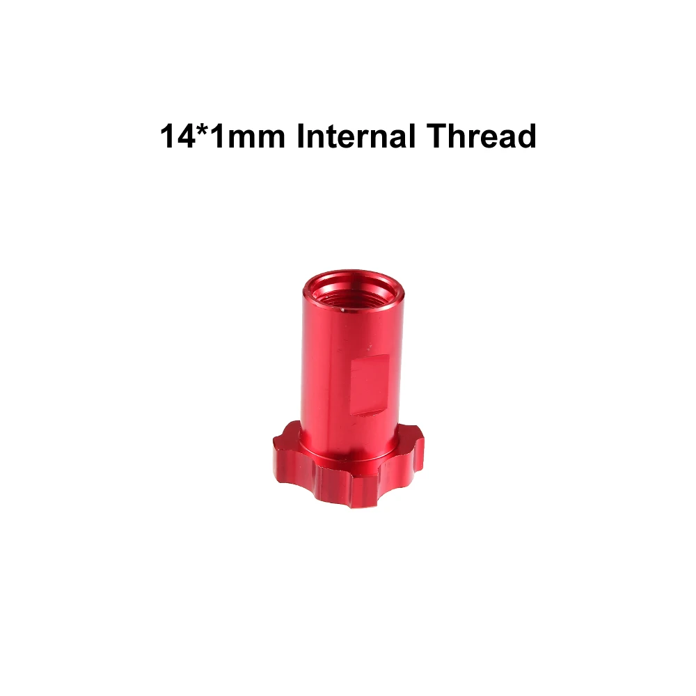 Imagem -04 - Pistola de Pulverização Adaptador Pistola de Pulverização Copo de Mistura Conector Juntas Portuárias 16x1.5 mm Rosca Externa 16x1.5 mm 14x1 mm Rosca Interna