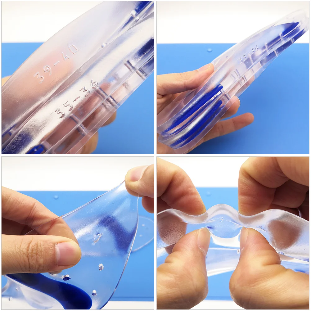 

Shock-Absorbing Pu Shoe Insoles Breathable Comfortable for Hiking Running Sports Activities