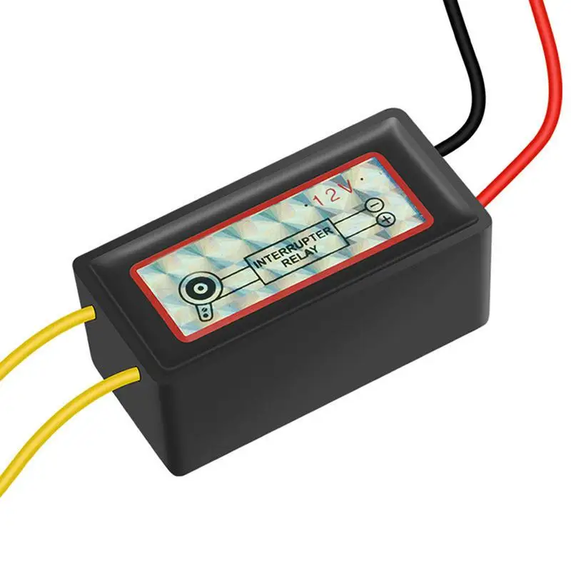 

12V Horn Auto Speaker Signal Relay Motorcycle Horn Relay Electric Snail Horn Relay for Making Horn Sound Disconnect Breaker