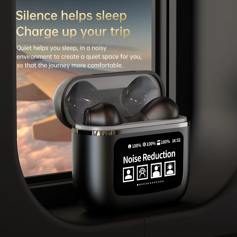 

НОВЫЕ наушники для автономного перевода для многократного голосового фото, текстового и аудиоперевода. Наушники-переводчики с большим экраном.