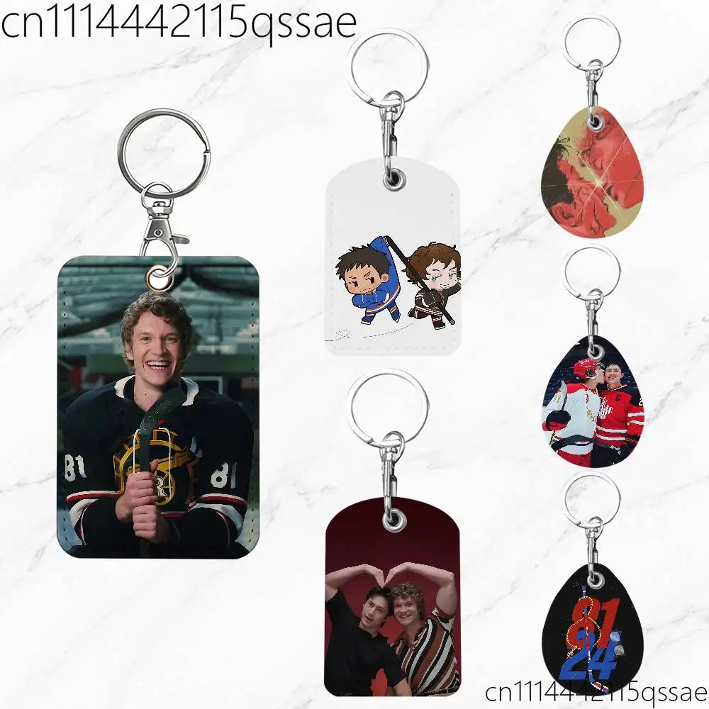 H-Heated R-Rivalry Card Keychain Fashion Pendant Bag ID Door Card Case Bus Card Cute Adult