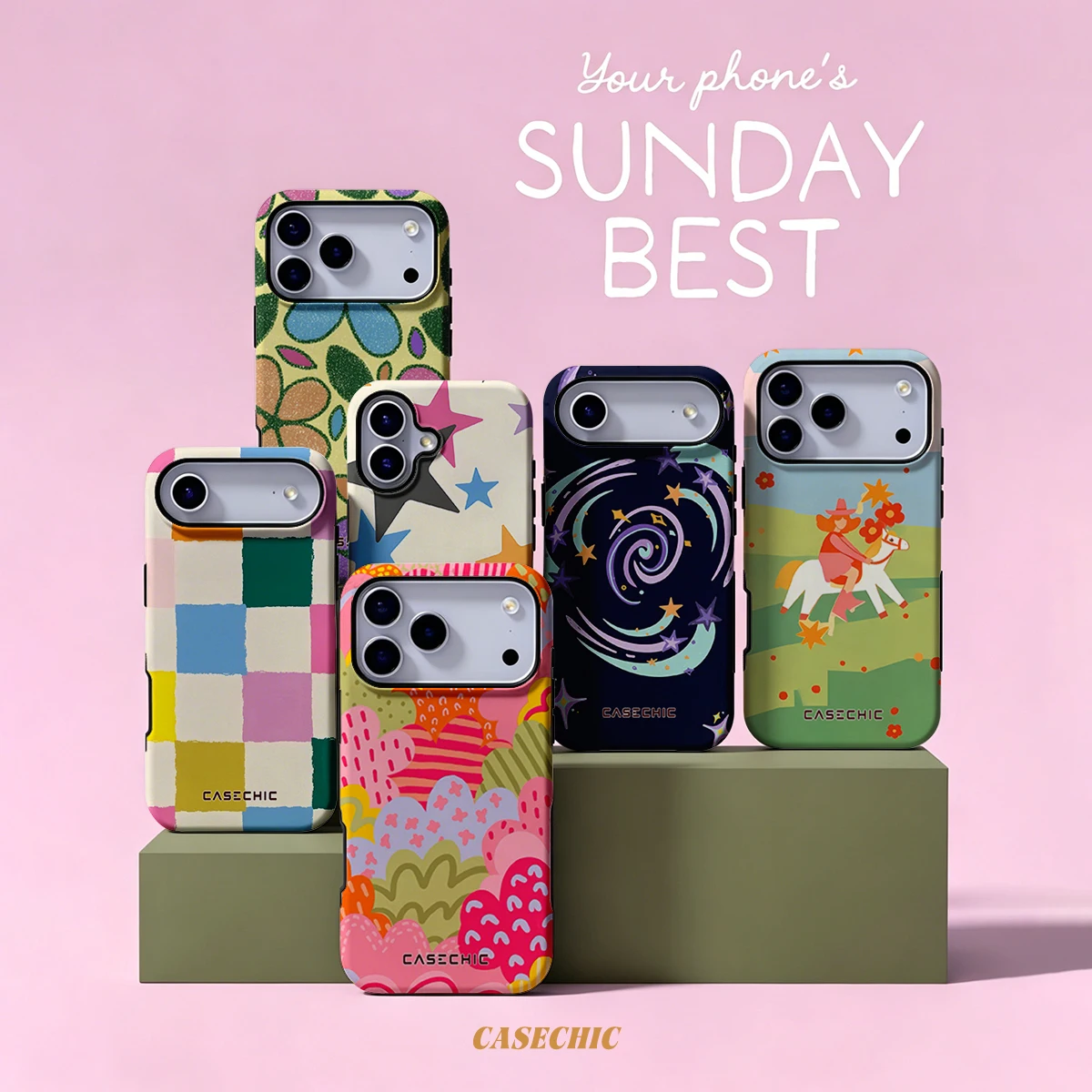 Pastel Clouds For Samsung Galaxy S26 Ultra A56 Exquisitely Pattern Double Protective Phone Cover Cases CaseChic