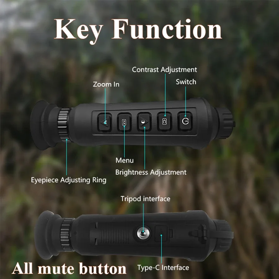 Handheld C3 35mm 384*288 Long Cheap Range Thermal Imager Camera Termal Instrument Night Vision Hunting Scope view 4