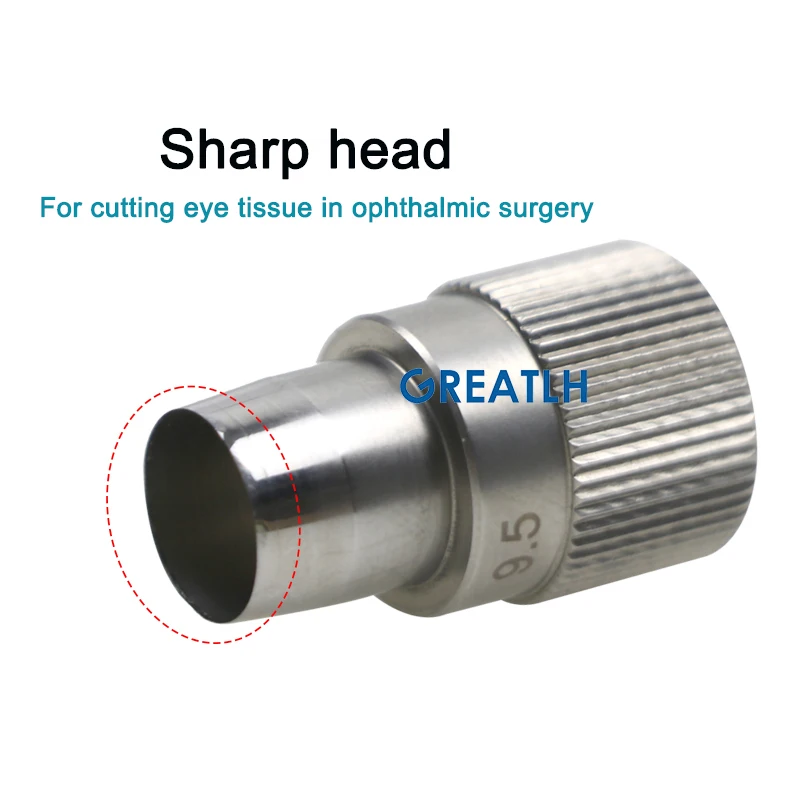 GREATLH Stainless Steel Eyelid Corneal Trephine Outside Optic Zone Marker Eyelid Surgery Tool Ophthalmic Tool Instrument