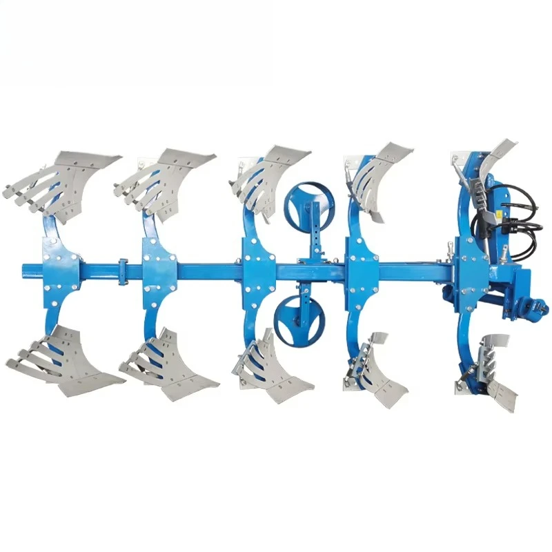 Tractor Three Point Suspension Traction Plow Reversible Flipping Plow Deep Turning Hydraulic Grid Plow