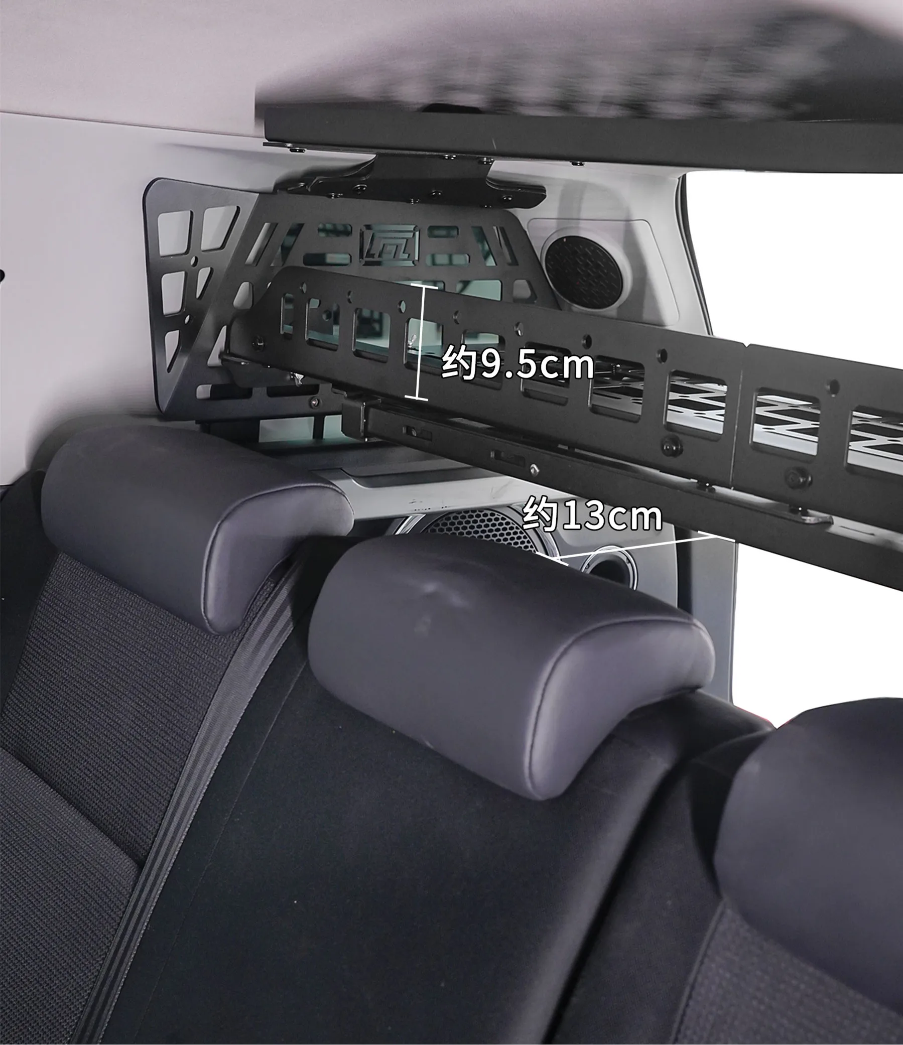 For Toyota FJ Cruiser 2007-2023 Storage Molle Panel System Shelf Interior Luggage Carrier Rack Trunk Organizer