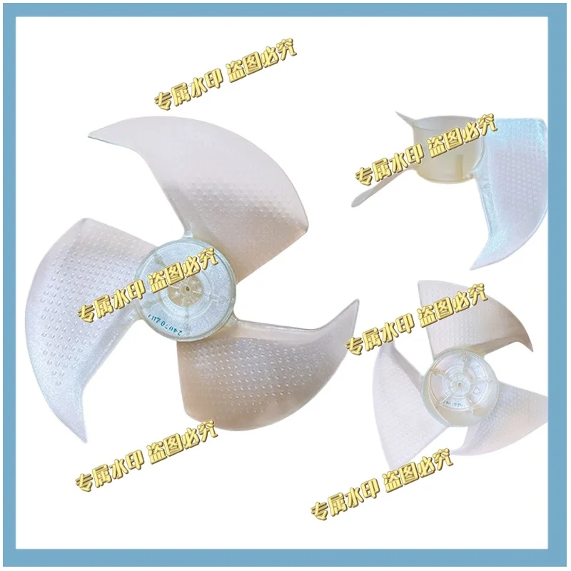 Applicable to Gree/Haier air conditioner fan blade 320 * 142mm shaft diameter 8mm 320-142 new fan blade