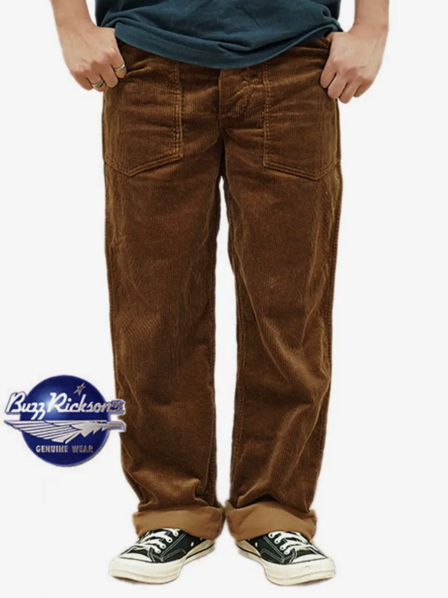 Вельветовые брюки-карго Buzz Rickson 1920-1940s