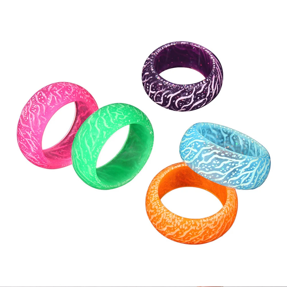 

Luminous Crack Ring Shining Creative Woman Night Lights Funny Small Beautiful The