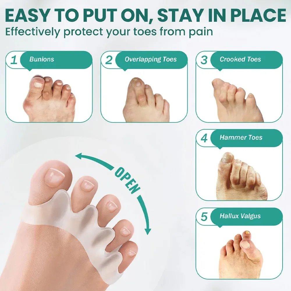Gel Toe Separators and Protectors