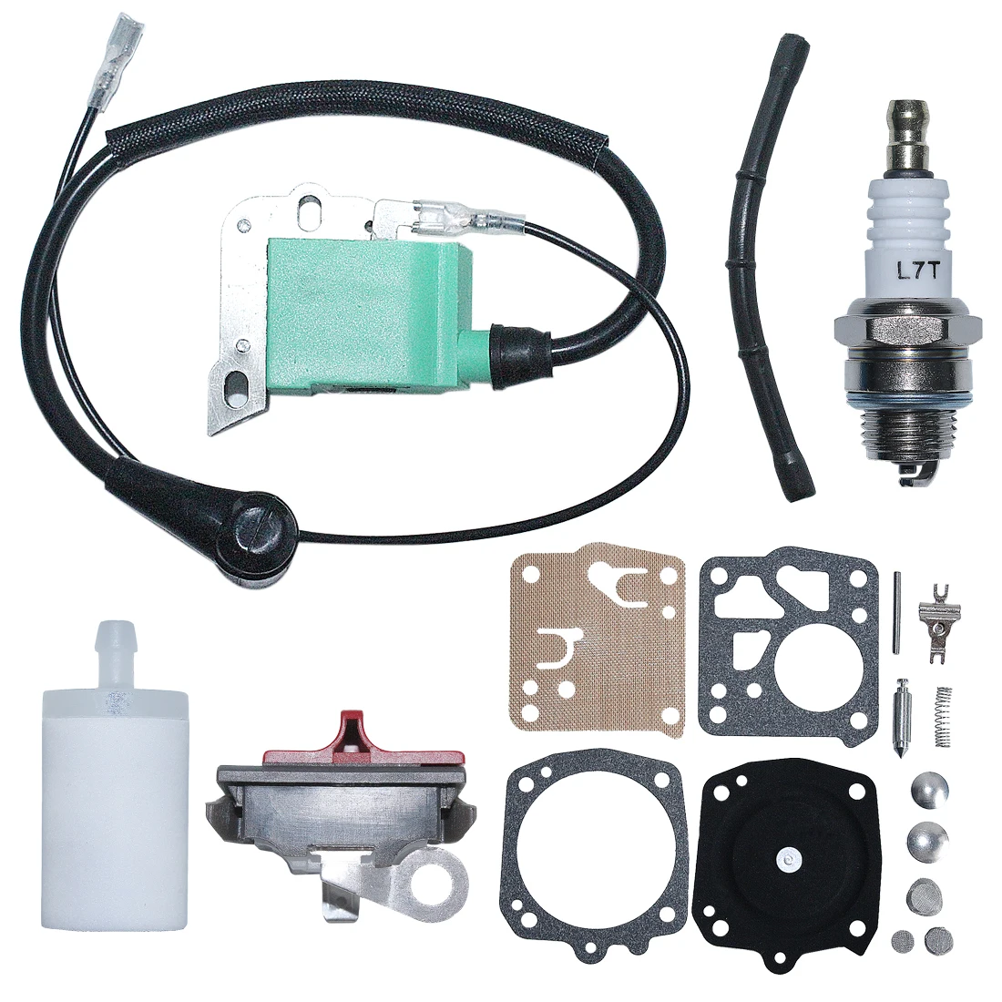 

Ignition Coil Carburetor Repair Kit For Husqvarna 272 268 266 w Fuel Filter Line 2-Stroke Chainsaw Spare Parts Motosierra