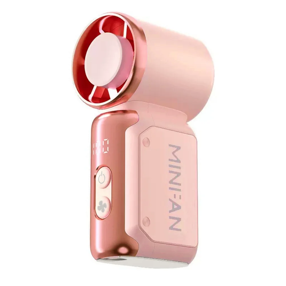 New Mini Handheld Fan Portable Small Electric Fan USB Charging Portable Pocket Fan Suitable For Outdoor Travel Office Use