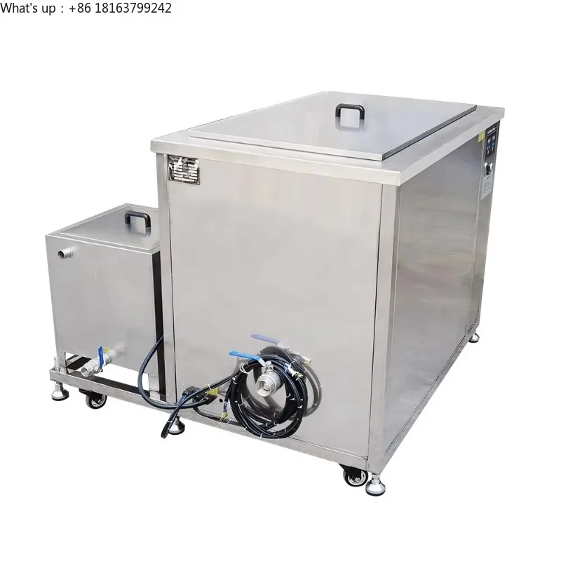 Przemysłowa myjka ultradźwiękowa do metalowych części o pojemności 360L, z możliwością dostosowania rozmiaru, z filtrem oleju.