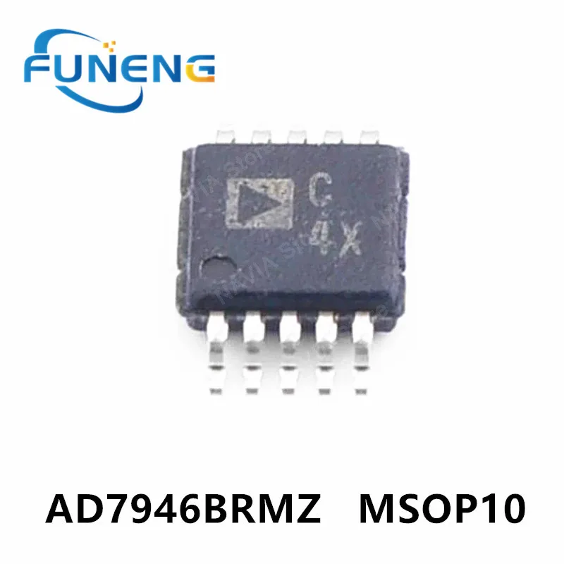 AD7946BRMZ MSOP10 C4X, 1-10 piezas, nuevo, auténtico