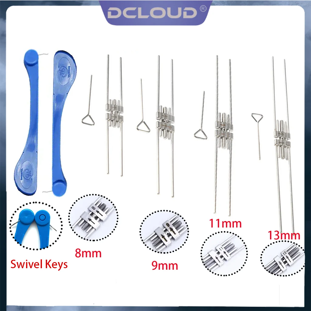 

1Pc Dental Orthodontic Expansion Screw Rapid Palatal Expander Frame Type Stainless Steel 8mm 9mm 11mm 13mm Dentistry Ortho Tool