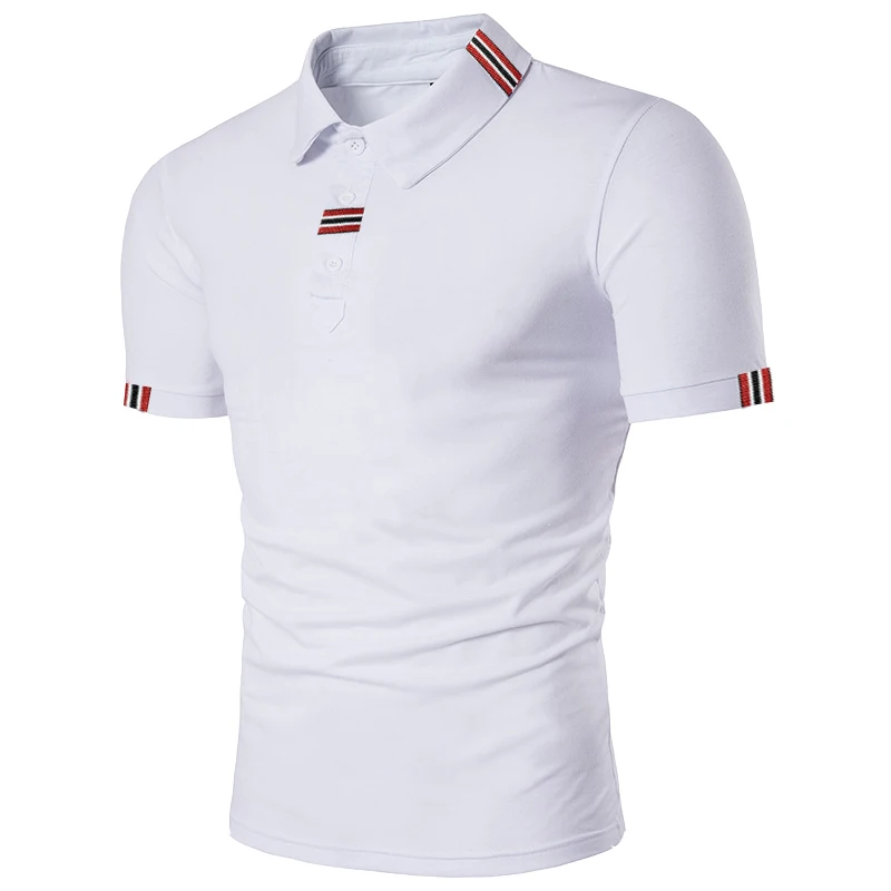 Men's Golf Shirts Summer Sports Golf Apparel Short Sleeve Shirts Dry Comfort Breathable Polo T Shirts