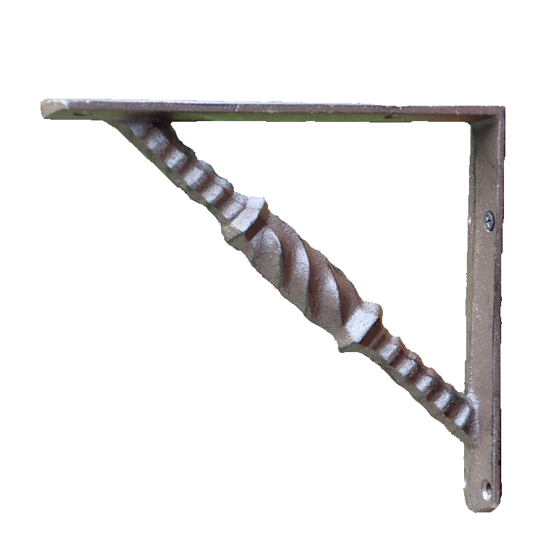 

Sturdy 90° Right L Shaped Antique Vintage Cast Iron Wall Support Shelf Brackets