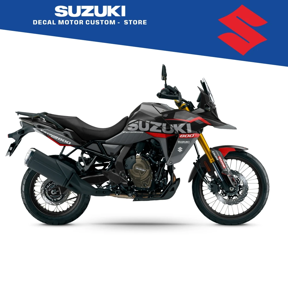 

Для Suzuki V-STORM DL 800 DE RE 2023-2026 наклейка на обтекатель кузова мотоцикла, защитная наклейка для уличного велосипеда, графический комплект 600029-17
