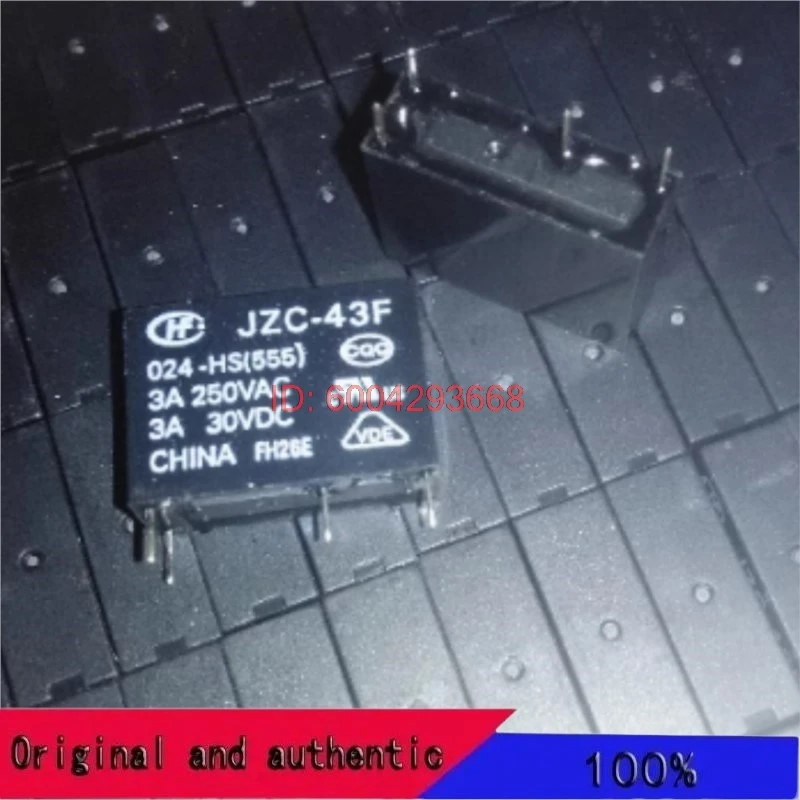 

10 шт./лот Реле JZC-43F 024-HS (555) Новые и оригинальные