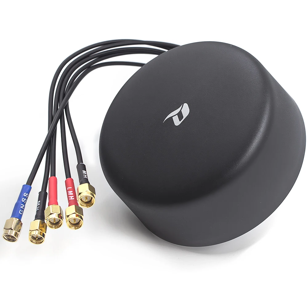 Quectel YEMN017AA 5G GNSS L1 L5 Dual Band MIMO 5 In 1 Screw Mount Combo External Antenna SMA Male 3m Cable IP67 Waterproof