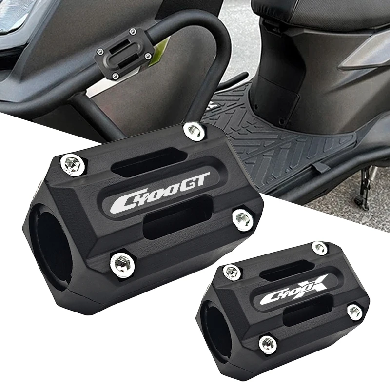 Für bmw c600sport c650sport c400gt c400x c 20013 gt x 2024-Crash bars Motors toß stangen schutz block 22mm 25mm 28mm