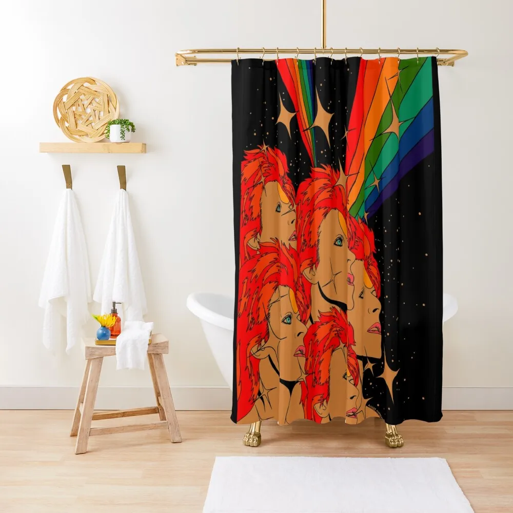 

Starman Shower Curtain Bathroom Shower Set Anime Shower Bathroom Curtain