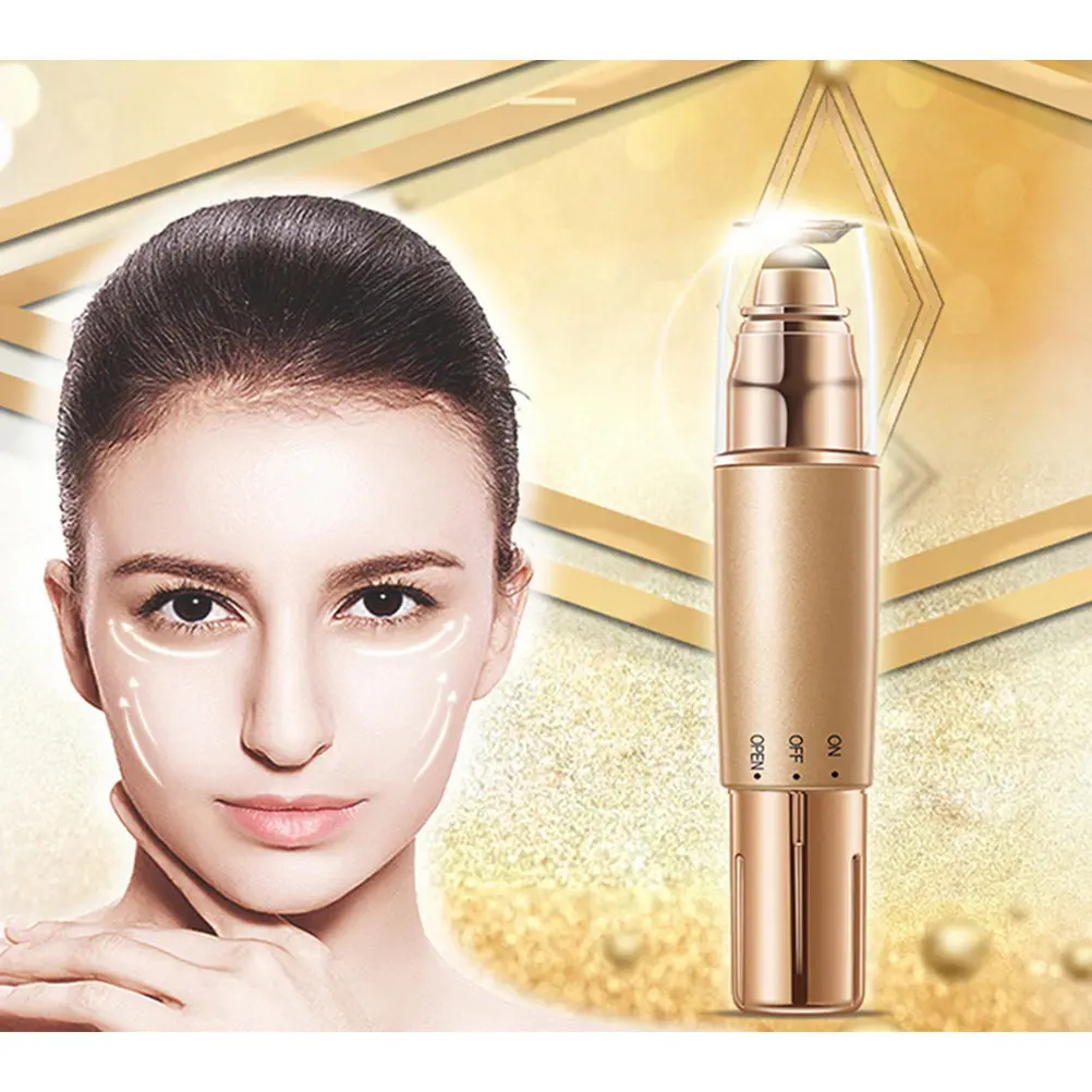 

1Pcs Eye Massager Electric Anti-Aging Anti-Wrinkle Device Compact Lightweight Eye Care Tool for All Skin Types Promotes