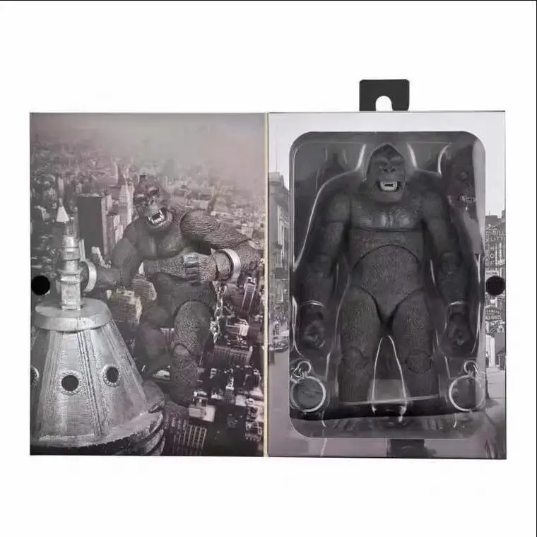 NECA Movie King Kong Vs. Godzilla Skull Island Airplane PVC Figure Collection Model Toys New Year's Christmas Gifts 23cm - view 4