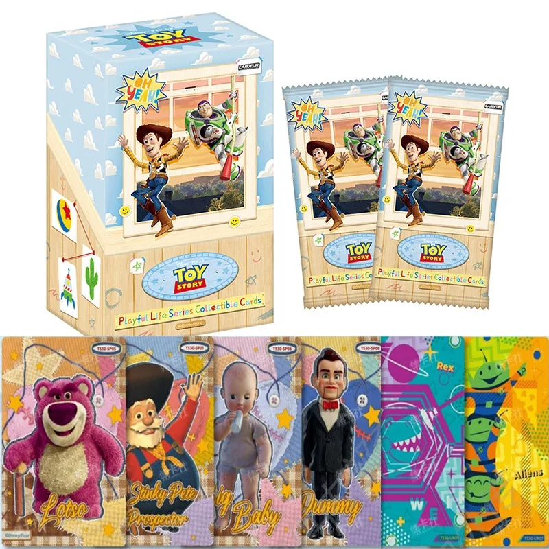 Card.fun-tarjetas coleccionables auténticas de Disney Toy Story, 30 ° aniversario, serie Woody Playful Life, juguetes de regalo periféricos de Anime