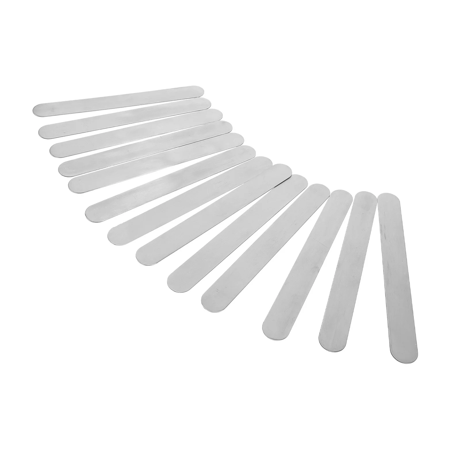 18Pcs Stainless Steel Bracelet Blanks Cuff Curved Blank Bracelets DIY Jewelry Making Supplies Stamping Engraving Accessories