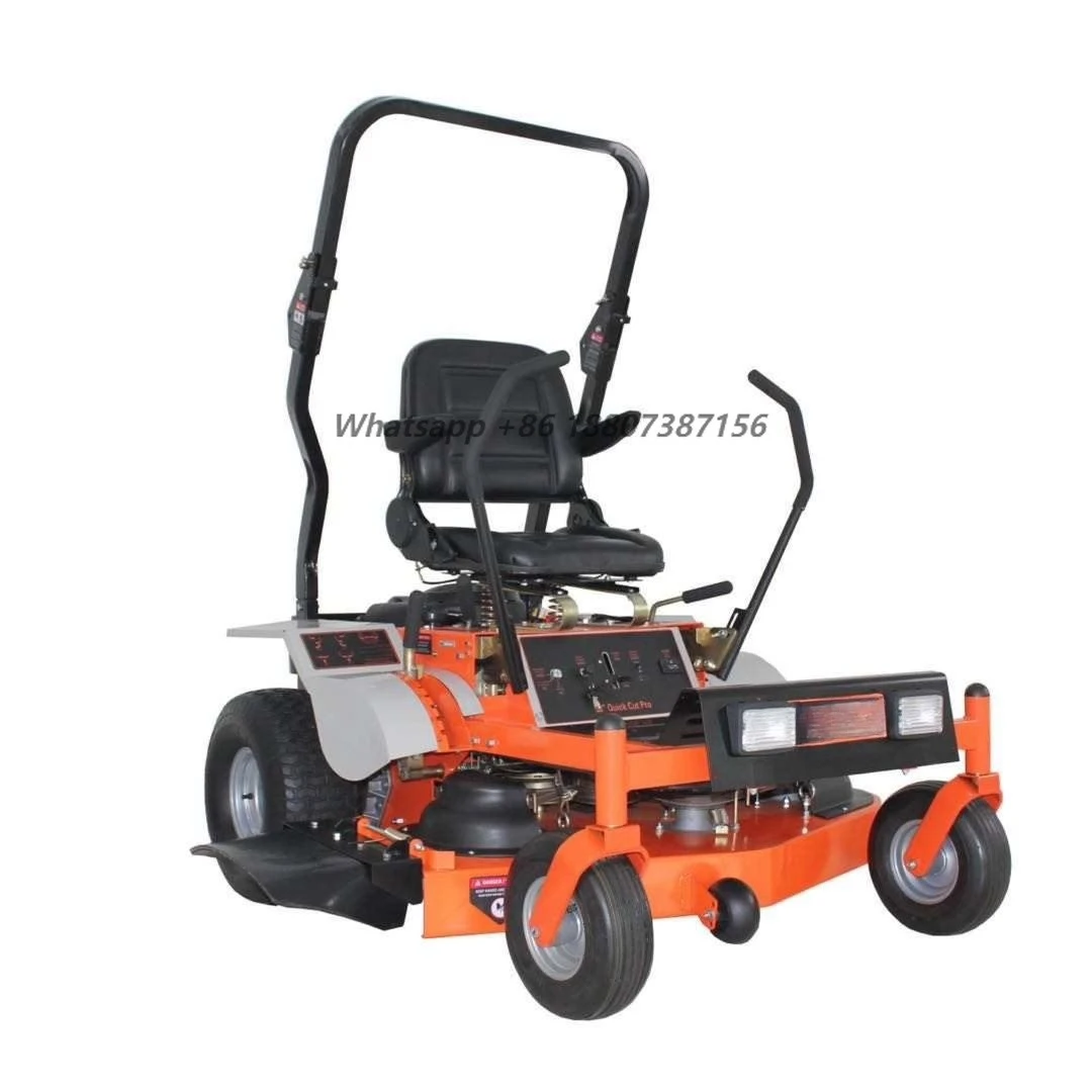 

Factory Price Upgraded Version Industrial Grade 4-Stroke 7.5HP Cordless Remote Control Zero Turn Riding Lawn Mower for Sale