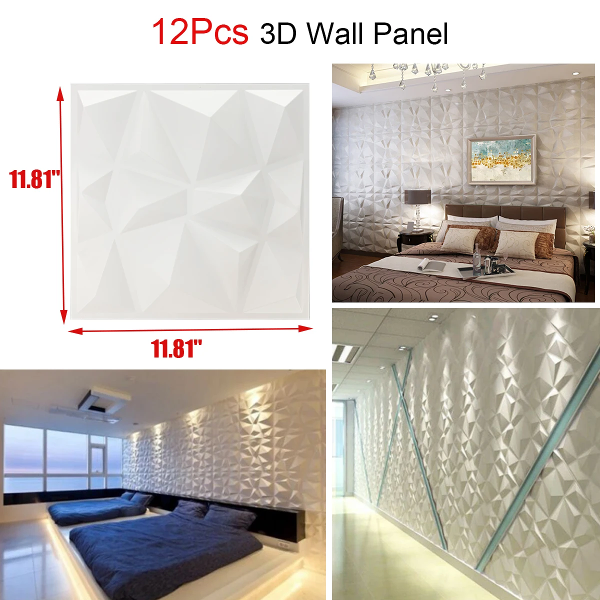 12 adet 3D Arka Plan Duvar Pan - Gaming Accessories Wallpaper incelemesi ve fiyatı