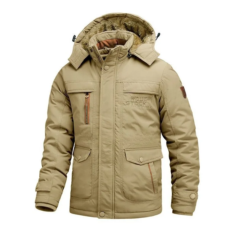 Winter wind dicht verdicken warme Parkas Mantel Männer abnehmbare Kapuze im Freien Casual Sport Parkas Jacken für Männer Ropa de Hombre 2024