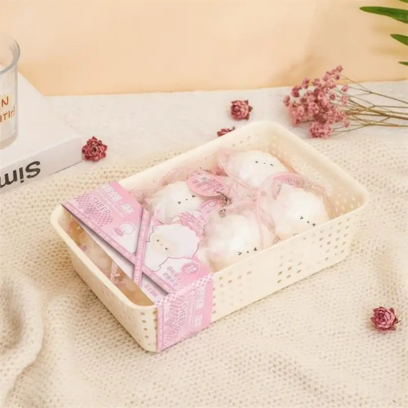 New Sheep Shaped Squeezable Fidget Toy Odorless Slow Rebound Stress Relief Toy for Home Quarantine Boredom Relief Use