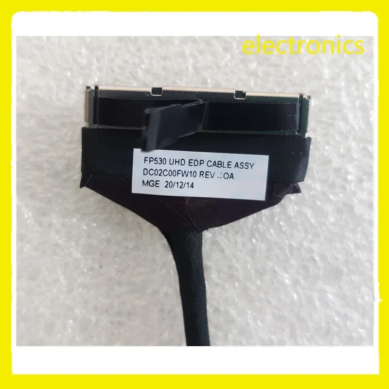 New Original fp530 UHD EDP cable for Lenovo ThinkPad p53 ep530 UHD 3840*2160 4K LCD screen cable dc02c00fw10 5c10s73178